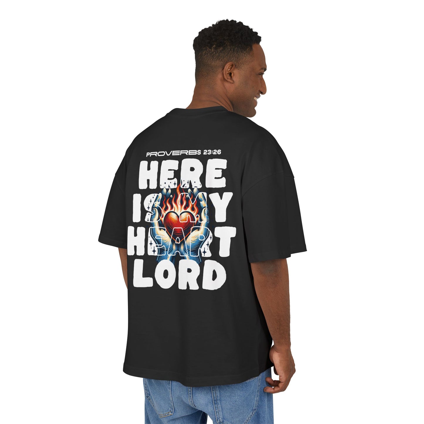 Here is my Heart Lord - T-Shirt Oversized