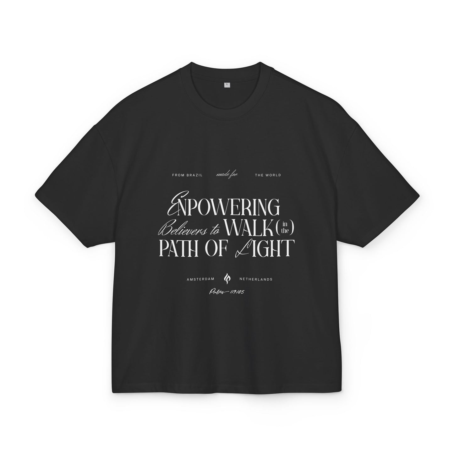 From Brazil to the World - Unisex Oversized T-shirt