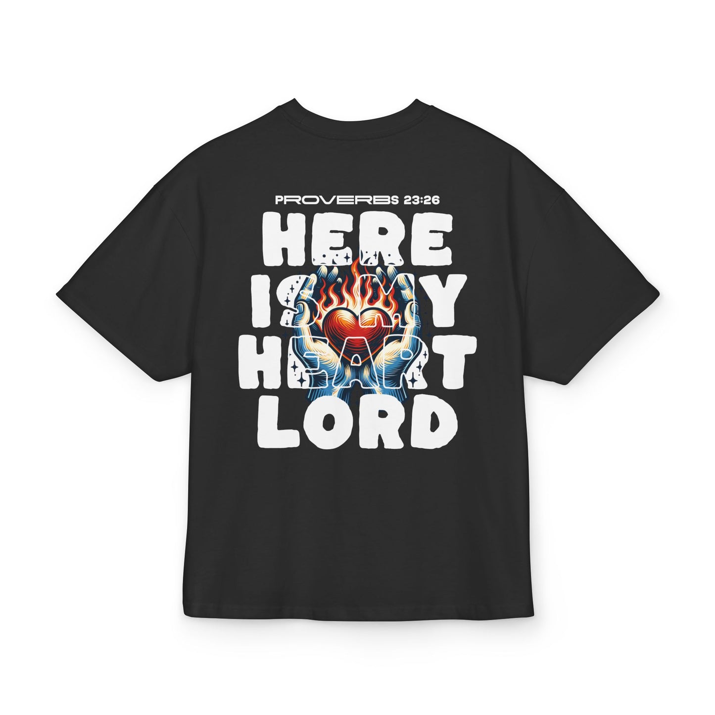 Here is my Heart Lord - T-Shirt Oversized