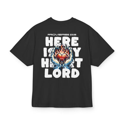Here is my Heart Lord - T-Shirt Oversized