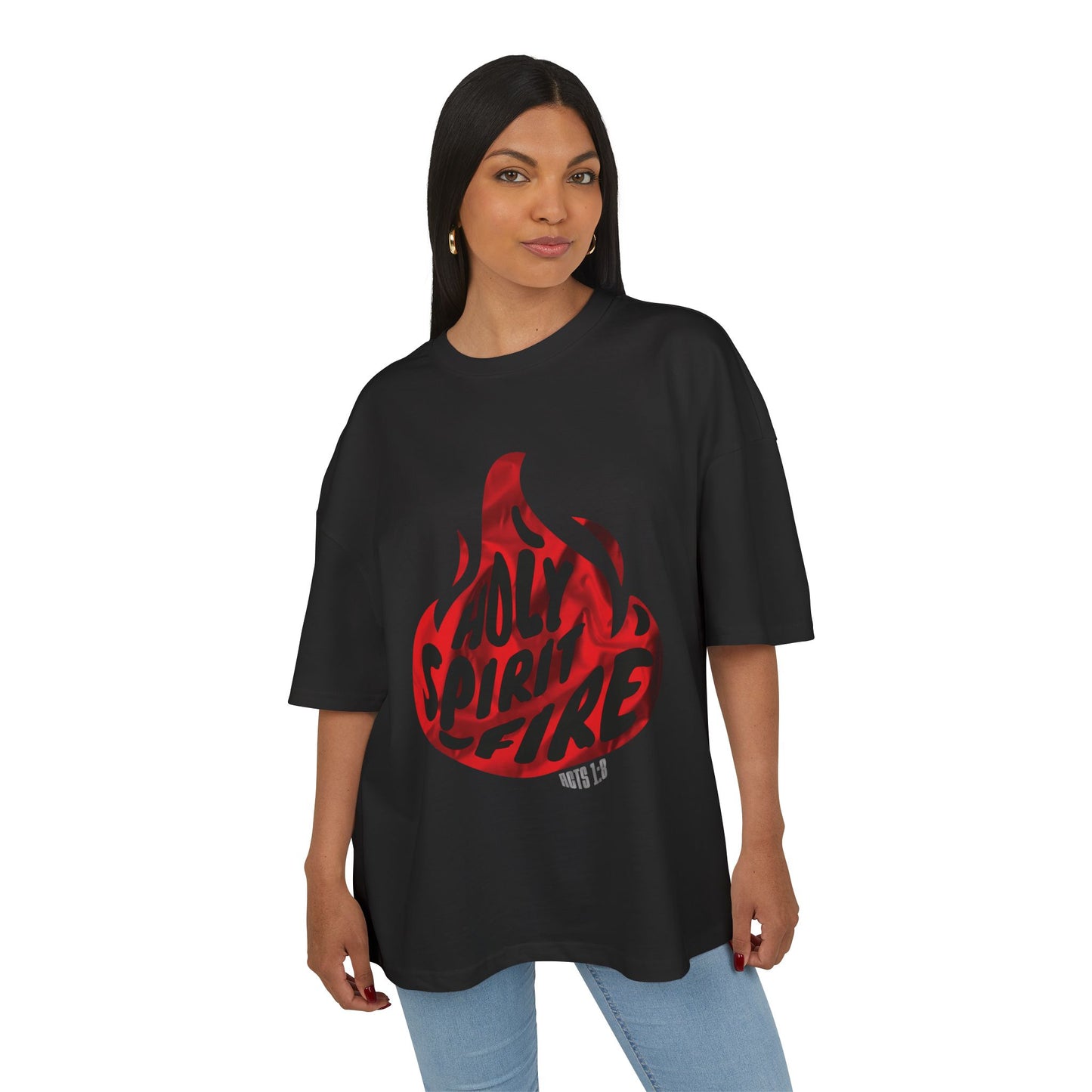 Holy Spirit Fire - Unisex Oversize T-shirt